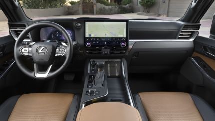 inside the lexus gx