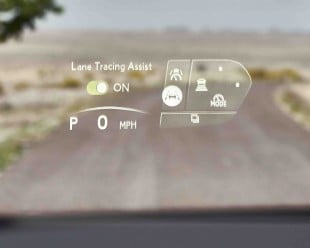Lexus NX HUD Lexus NX inside tech