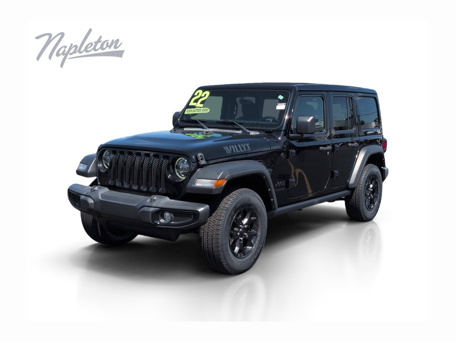Used 2022 Jeep Wrangler Unlimited Willys SUV