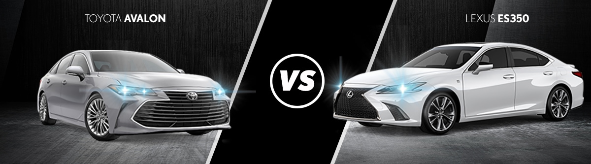 toyota avalon vs lexus es