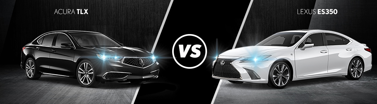 2019 Acura TLX VS Lexus ES 350 Comparison