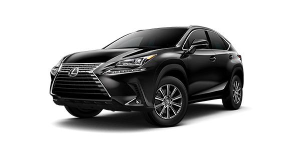 A black 2020 Lexus NX