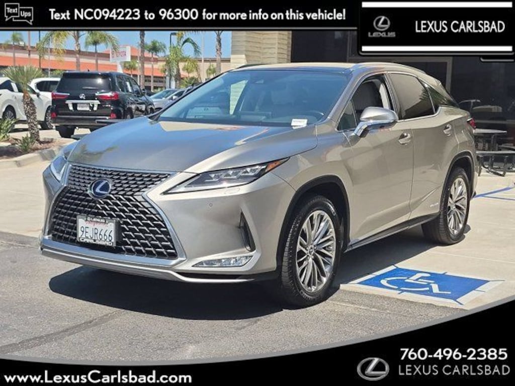 Used 2022 Lexus RX 450h SUV