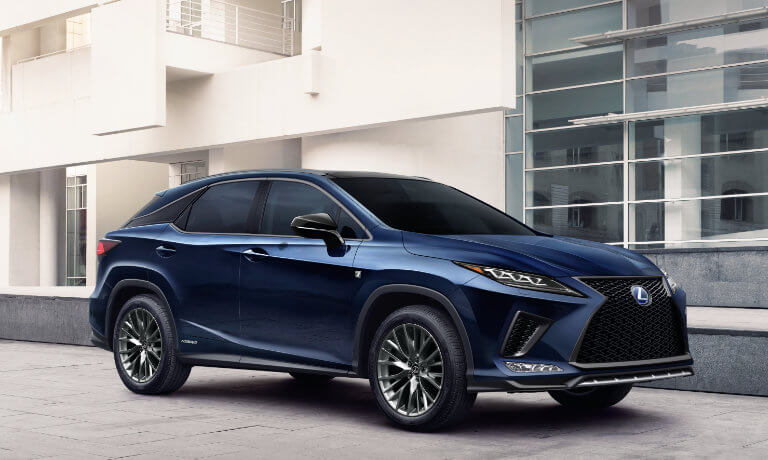 2021 Lexus RX exterior outside office building