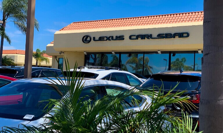 Lexus Carlsbad Store Front side shot