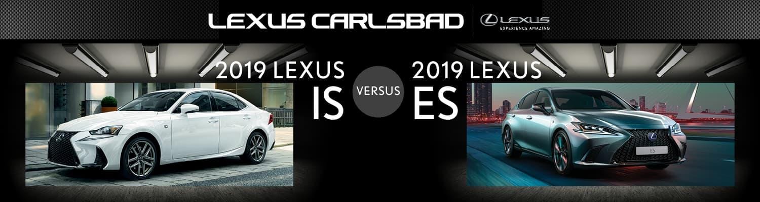 2019 lexus is vs es