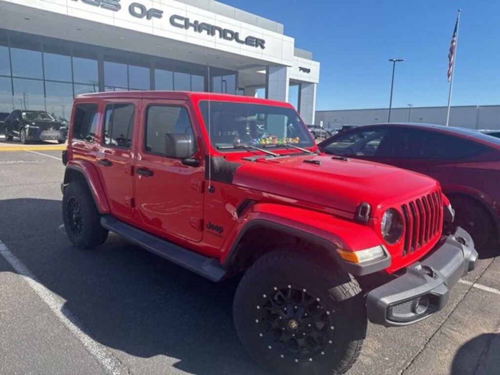 Used 2020 Jeep Wrangler Unlimited Sahara SUV