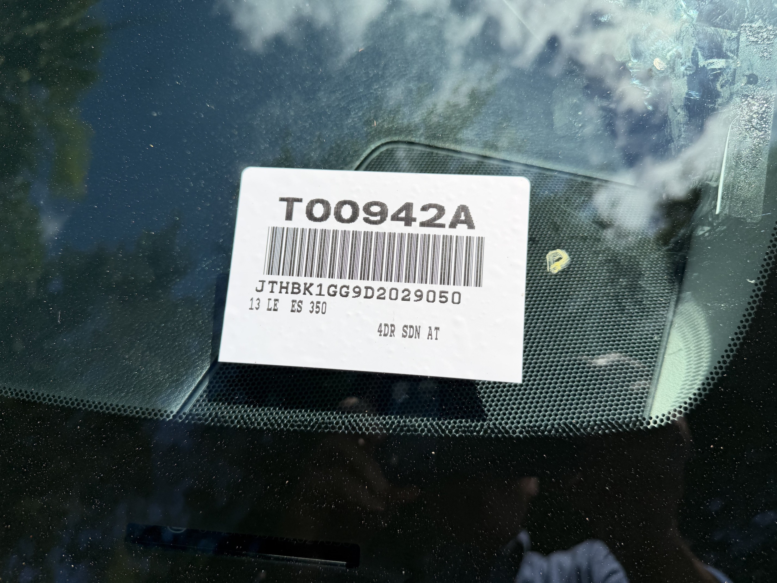 LEXUS ES 350 4dr Sdn