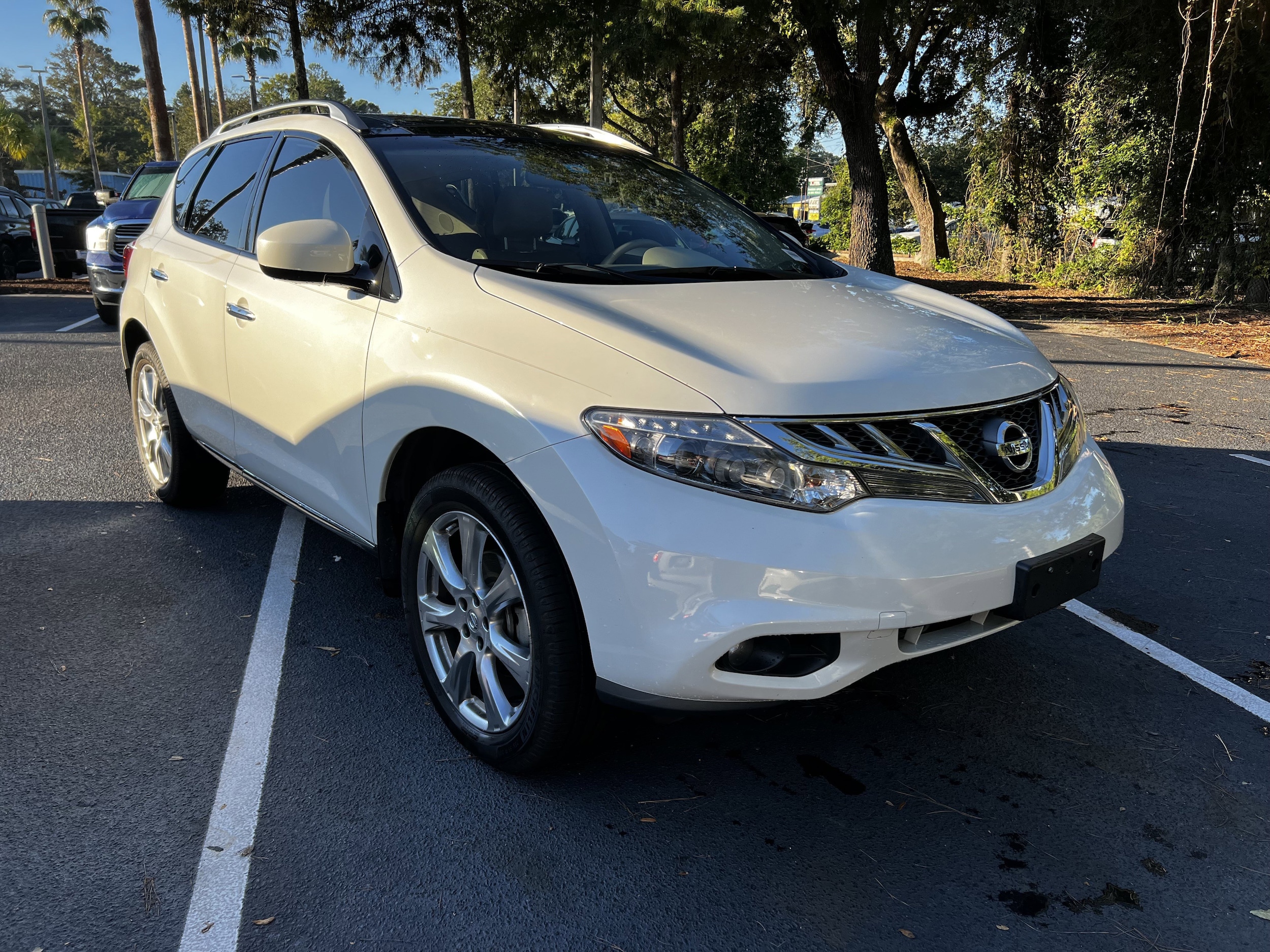 Used 2012 Nissan Murano SL with VIN JN8AZ1MU2CW108378 for sale in Charleston, SC