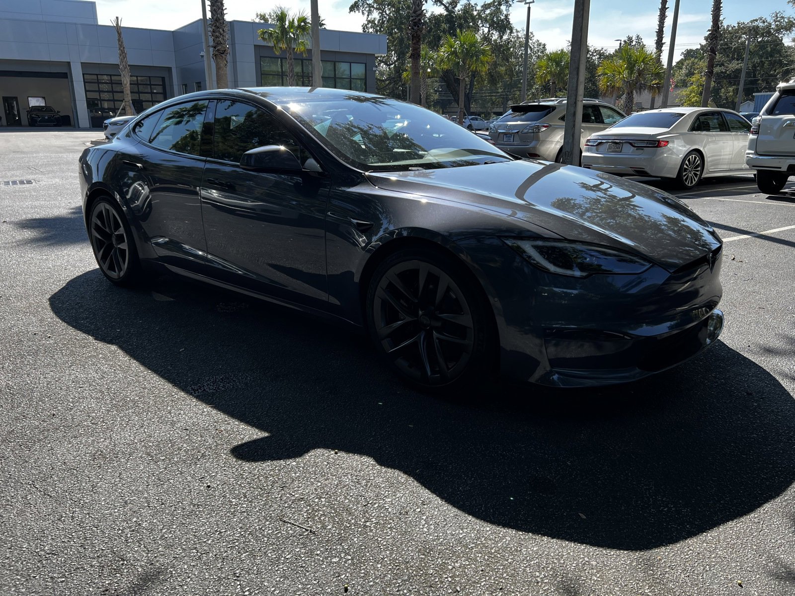 Used 2022 Tesla Model S  with VIN 5YJSA1E53NF490300 for sale in Charleston, SC