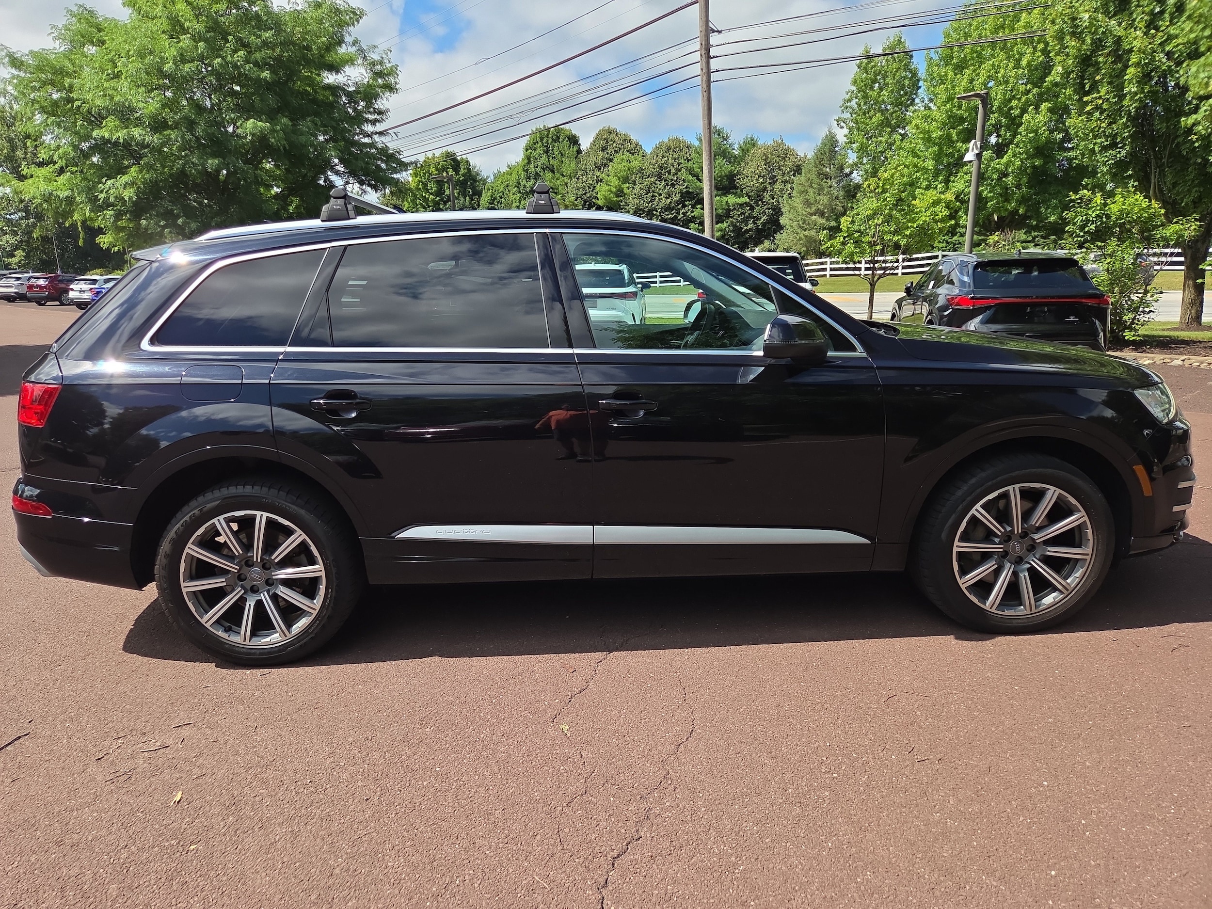 Used 2018 Audi Q7 Premium Plus with VIN WA1LAAF75JD037988 for sale in Chester Springs, PA