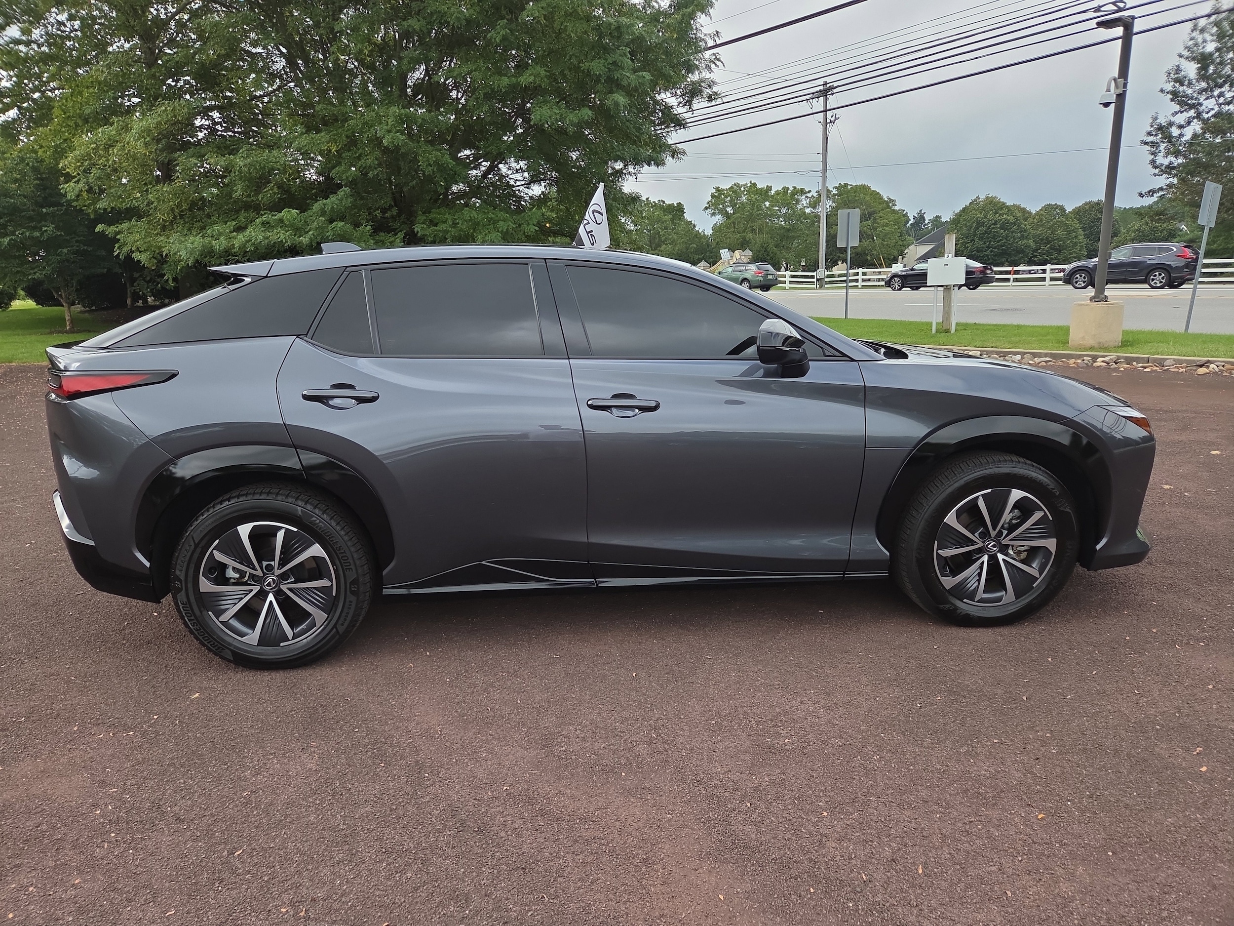 Certified 2024 Lexus RZ Premium with VIN JTJAAAAB1RA026084 for sale in Chester Springs, PA