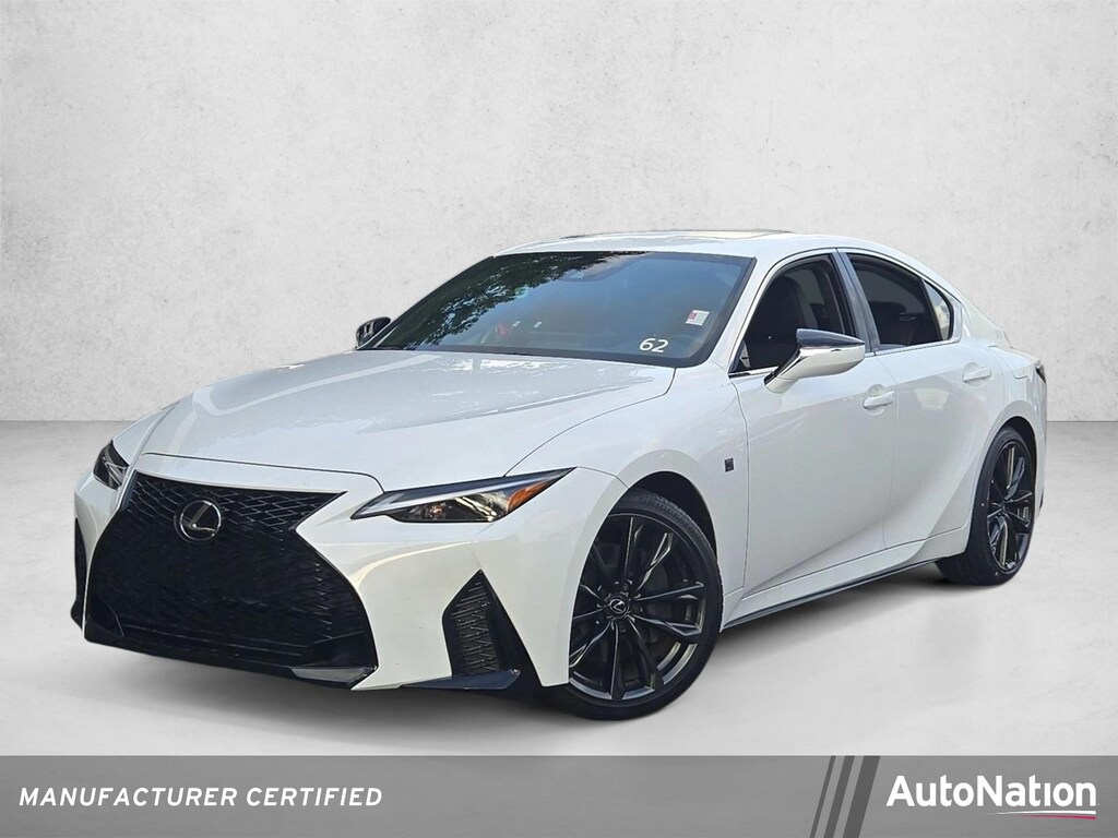 Certified 2025 Lexus IS 350 F SPORT Design Sedan