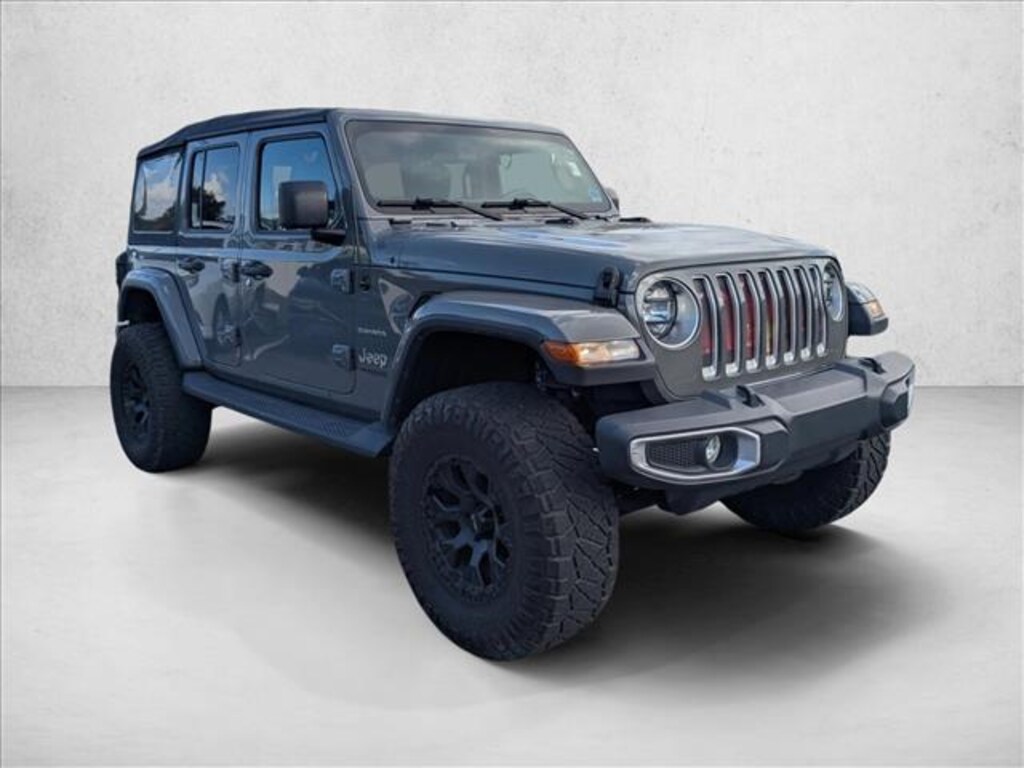 Used 2019 Jeep Wrangler Unlimited Sahara 4x4 SUV