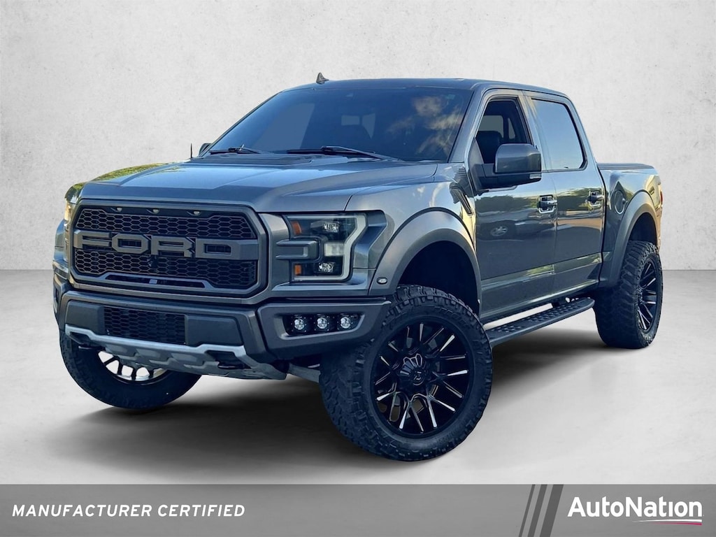 Certified 2019 Ford F-150 Raptor Truck SuperCrew Cab
