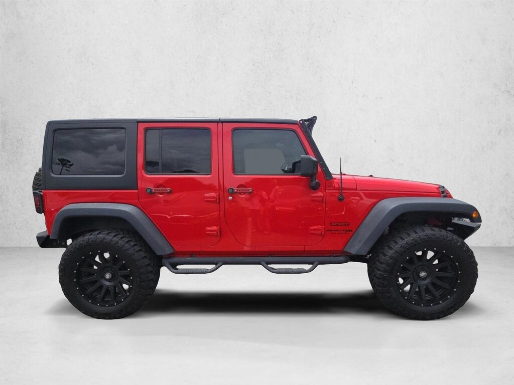 Used 2018 Jeep Wrangler JK Unlimited Sport 4x4 SUV