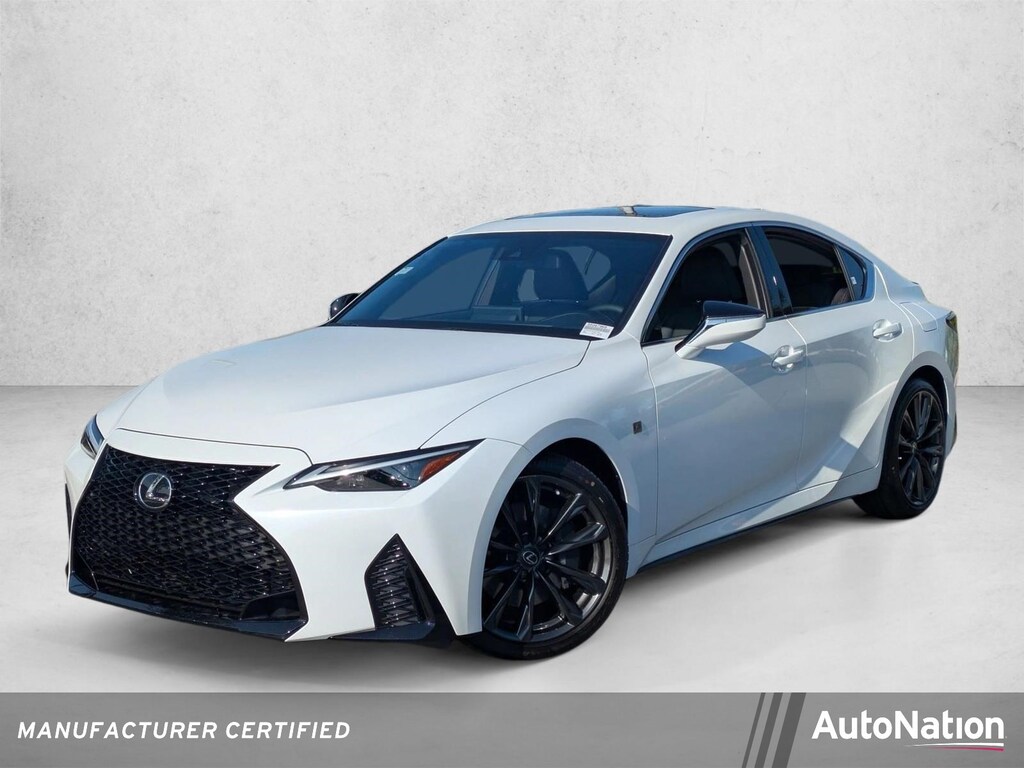 Certified 2025 Lexus IS 350 F SPORT Design Sedan