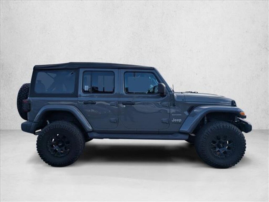 Used 2019 Jeep Wrangler Unlimited Sahara 4x4 SUV