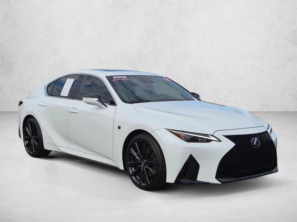 Certified 2025 Lexus IS 350 F SPORT Design Sedan