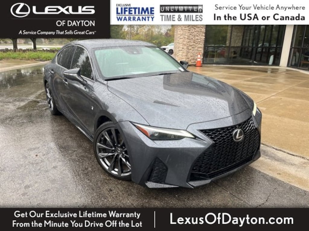 Certified 2023 Lexus IS 350 F SPORT Sedan