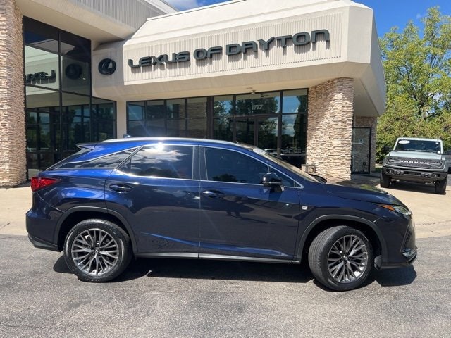 Certified 2022 Lexus RX 350 F SPORT with VIN 2T2SZMAA1NC236453 for sale in Centerville, OH