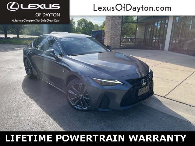 Used 2022 Lexus IS 350 F SPORT with VIN JTHGZ1E29N5026576 for sale in Centerville, OH