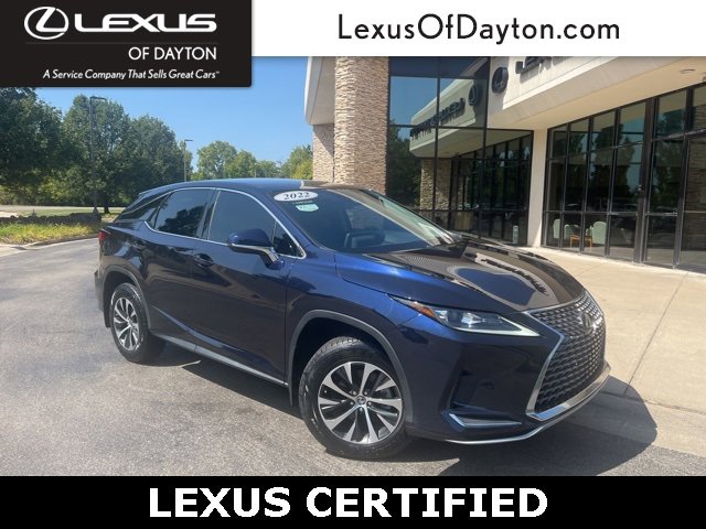 Certified 2022 Lexus RX 350 with VIN 2T2AZMAA7NC220933 for sale in Centerville, OH