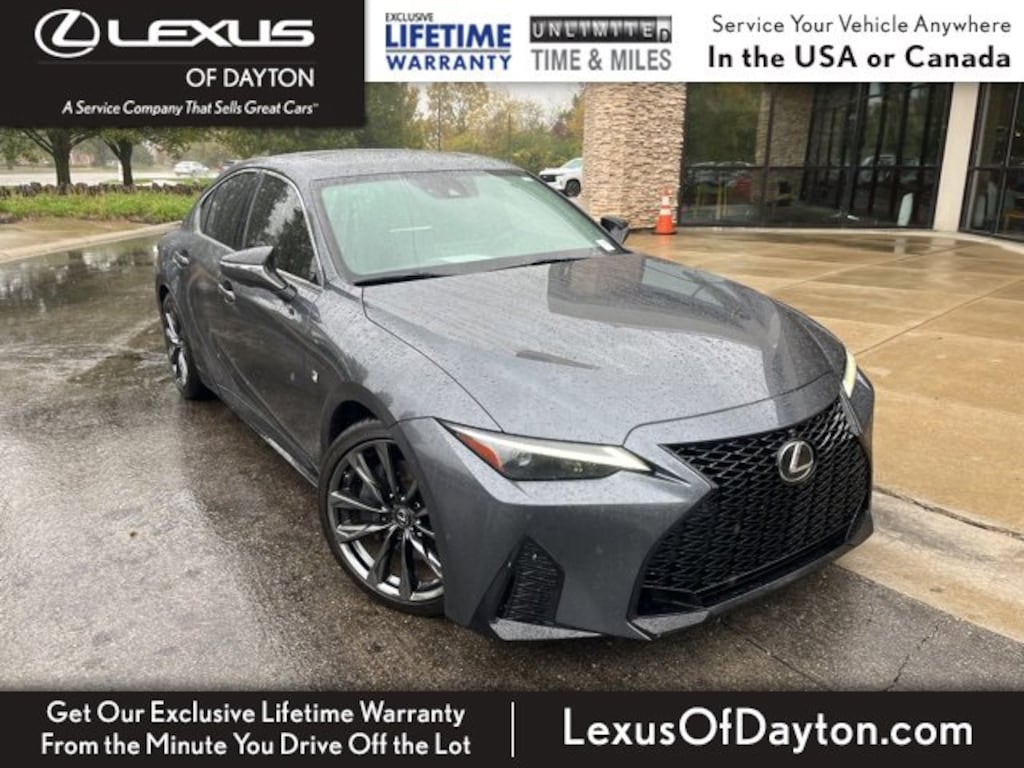 Certified 2023 Lexus IS 350 F SPORT Sedan