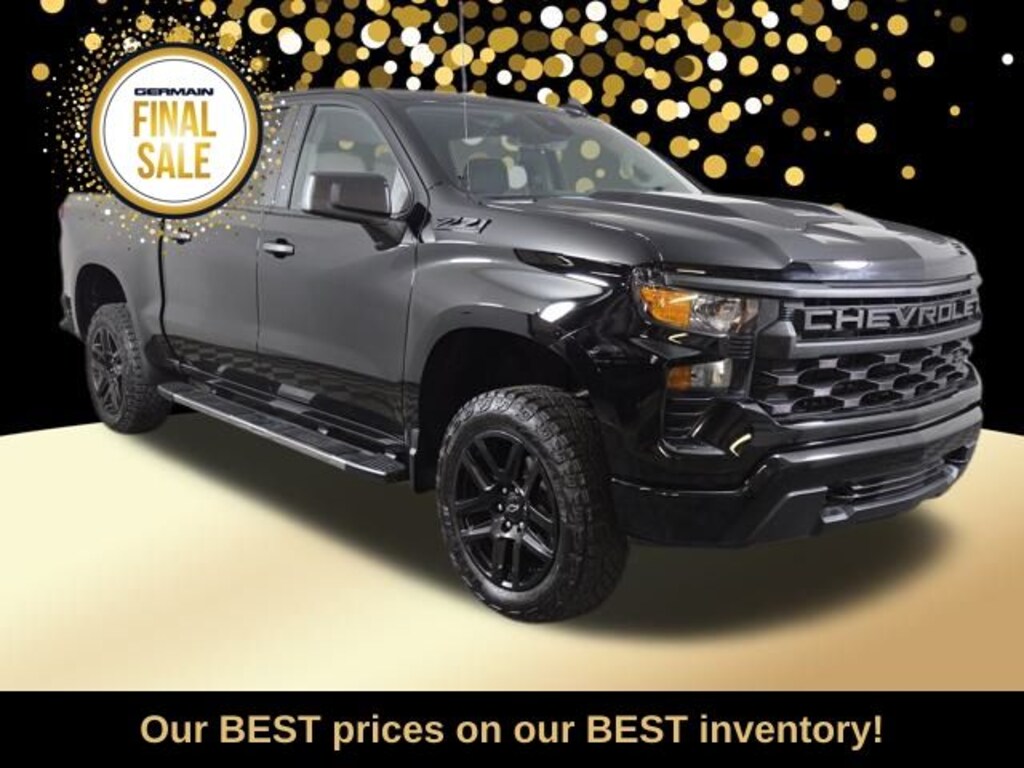 Used 2025 Chevrolet Silverado 1500 Custom Trail Boss Truck Crew Cab