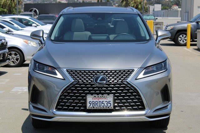 Certified 2022 Lexus RX 350 with VIN 2T2HZMAAXNC245288 for sale in Glendale, CA