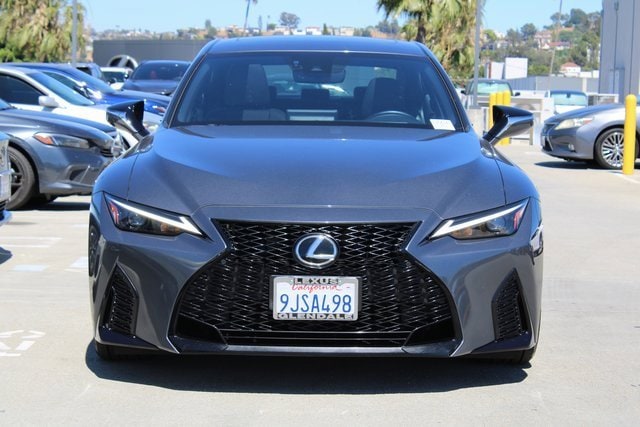 Certified 2023 Lexus IS 350 F SPORT with VIN JTHGZ1B27P5071457 for sale in Glendale, CA