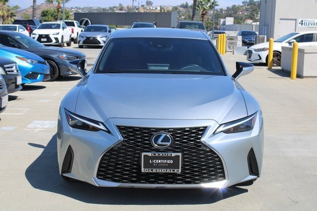 Certified 2021 Lexus IS 300 with VIN JTHAA1D25M5113629 for sale in Glendale, CA