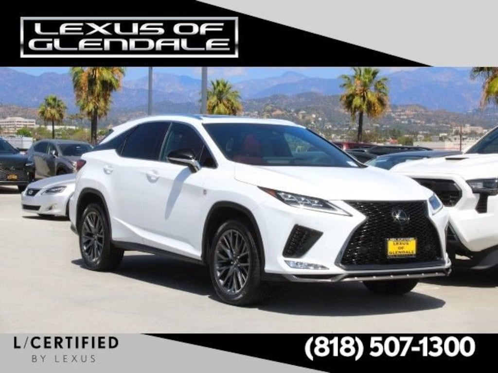 Certified 2021 Lexus RX 350 F SPORT Appearance SUV