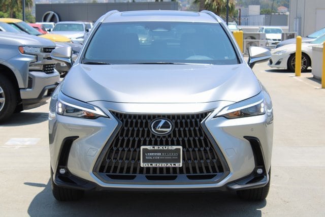 Certified 2025 Lexus NX Hybrid 350h with VIN JTJAKCEZ6S5027066 for sale in Glendale, CA