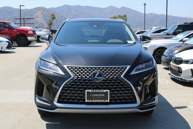 Certified 2022 Lexus RX 350 with VIN 2T2HZMAA3NC252180 for sale in Glendale, CA