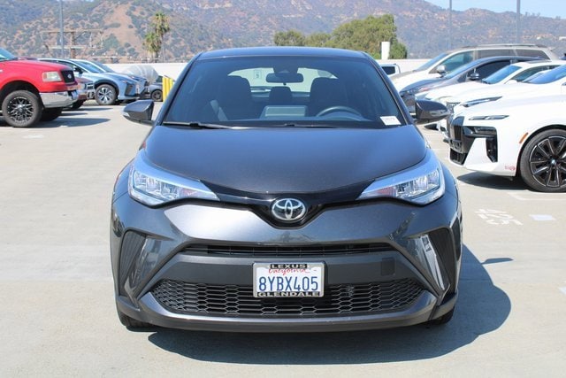 Used 2021 Toyota C-HR XLE with VIN NMTKHMBX5MR132871 for sale in Glendale, CA