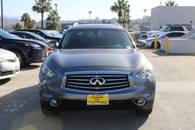 Used 2015 INFINITI QX70 Base with VIN JN8CS1MU7FM380499 for sale in Glendale, CA