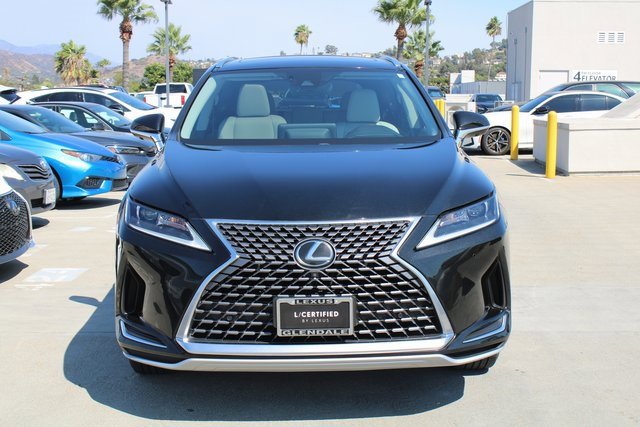 Certified 2021 Lexus RX 350 with VIN 2T2HZMAA7MC215325 for sale in Glendale, CA