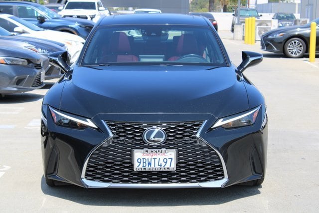 Certified 2022 Lexus IS 300 with VIN JTHDA1D20N5121121 for sale in Glendale, CA