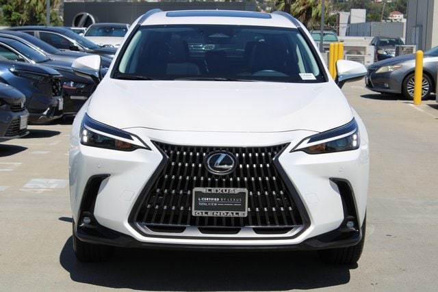 Certified 2025 Lexus NX Hybrid 350h with VIN JTJAKCEZXS2047614 for sale in Glendale, CA