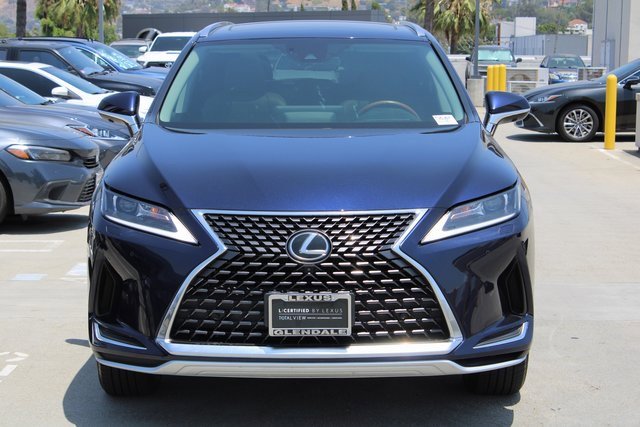 Certified 2022 Lexus RX 350 with VIN JTJHZKEA2N2025464 for sale in Glendale, CA