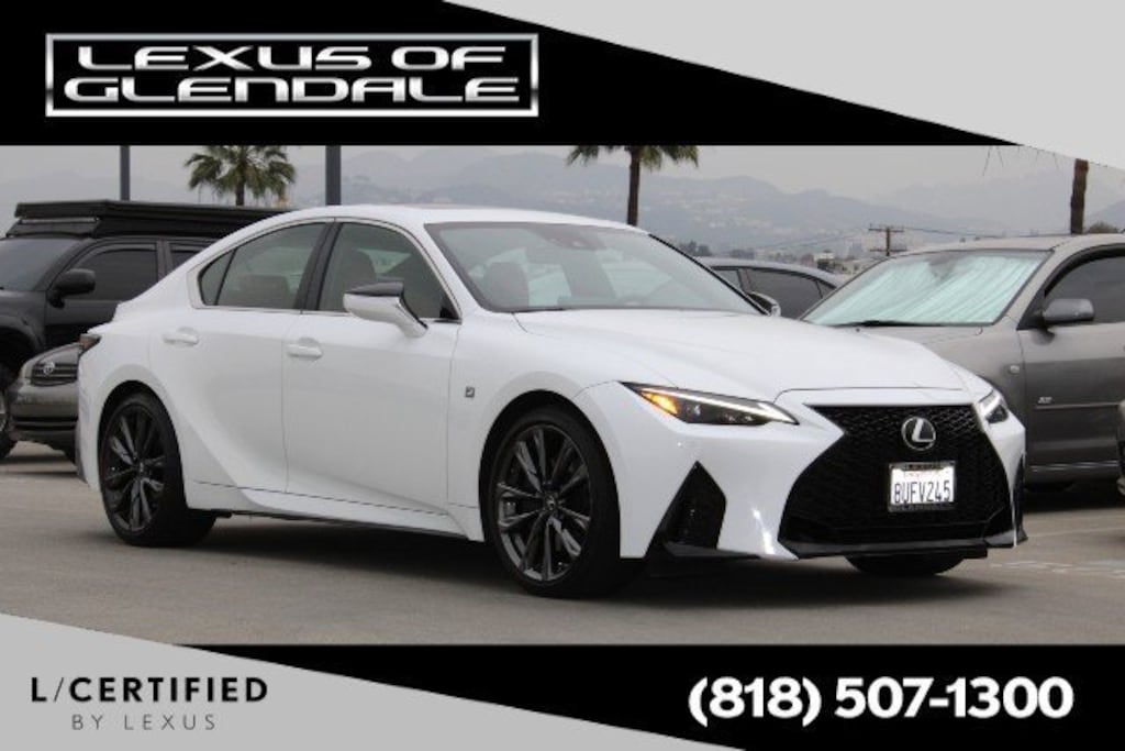 Certified 2021 Lexus IS 350 F SPORT Sedan