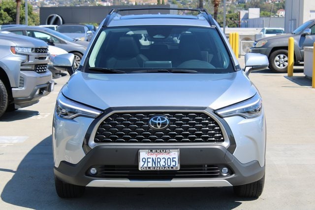 Used 2023 Toyota Corolla Cross XLE with VIN 7MUDAAAG3PV048086 for sale in Northfield, Minnesota