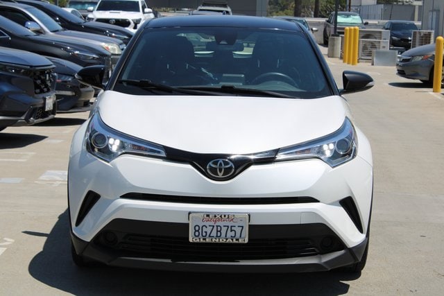 Used 2019 Toyota C-HR XLE with VIN JTNKHMBX0K1032166 for sale in Glendale, CA
