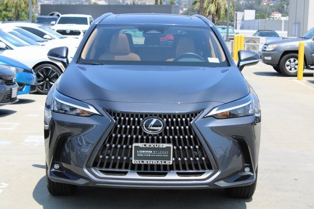 Certified 2025 Lexus NX Hybrid 350h with VIN JTJAKCEZ3S5027204 for sale in Glendale, CA