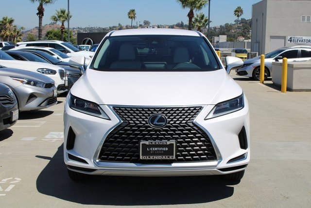 Certified 2021 Lexus RX 350 with VIN 2T2AZMAA8MC216601 for sale in Glendale, CA