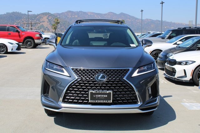 Certified 2022 Lexus RX 350 with VIN JTJHZKEA8N2026294 for sale in Glendale, CA