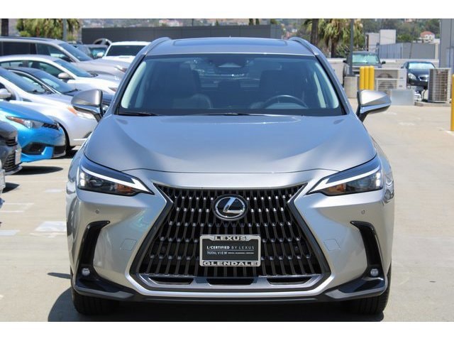Certified 2025 Lexus NX Hybrid 350h with VIN JTJAKCEZ8S5027666 for sale in Glendale, CA