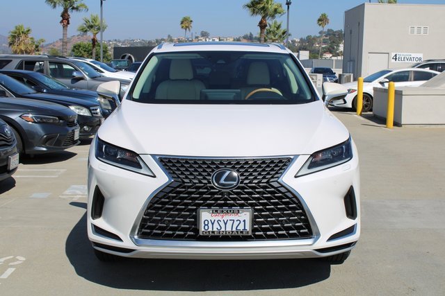 Certified 2022 Lexus RX 350 with VIN 2T2HZMAAXNC219239 for sale in Glendale, CA