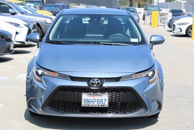 Used 2020 Toyota Corolla LE with VIN 5YFEPRAE7LP079127 for sale in Glendale, CA